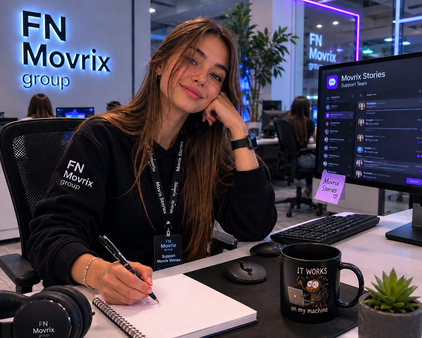 Movrix Stories support team